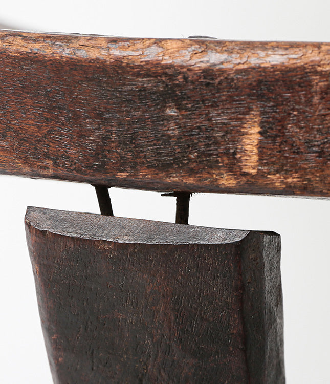撮影用・展示会用のレンタル商品 エチオピアの背もたれ付き椅子
